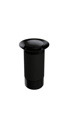 Picture of "TOP-FIX" Basin Click Clack Waste UNSLOTTED Black