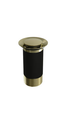 Picture of "TOP-FIX" Basin Click Clack Waste UNSLOTTED Brushed Brass 