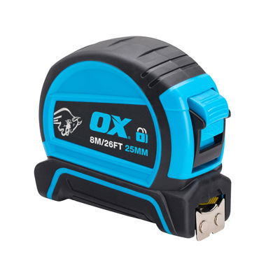 Picture of OX Pro Dual Auto Lock Tape Measure - 8m / 26ft