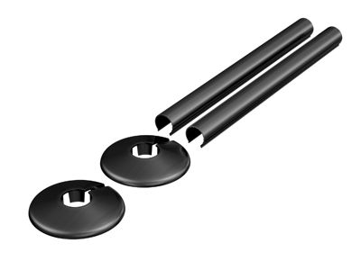 Picture of Retro Fit Sleeve set 200mm X 18mm Diameter Alloy Brushed Gunmetal