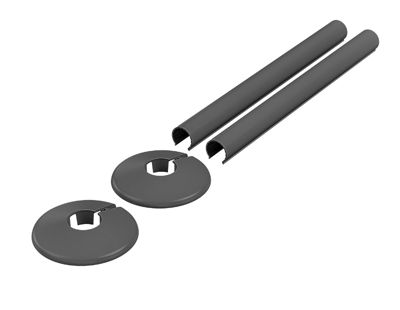 Picture of Retro Fit Sleeve set 200mm X 18mm Diameter plastic Anthracite