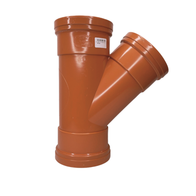 Picture of 110mm  UNDERGROUND TRIPLE SOCKET 45 BRANCH