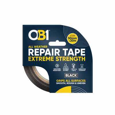 Picture of OB1 Extreme Repair Tape Black 50mmx20m
