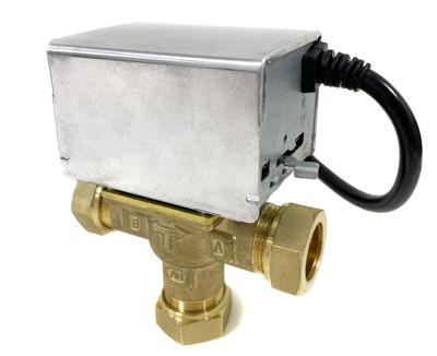 Picture of 22mm 3 PORT MOTORISED VALVE B322MID