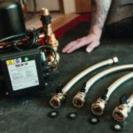 Picture of Tucson Equinox 2 Bar Universal Head Shower Pump (Metric)
