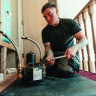 Picture of Tucson Equinox 2 Bar Universal Head Shower Pump (Metric)