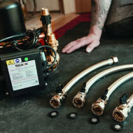 Picture of Tucson Equinox 4 Bar Universal Head Shower Pump (Metric)