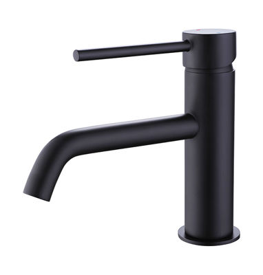 Picture of Cavazzo Black Matt Mono Basin Mixer