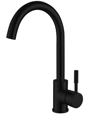 Picture of Casoli Black Matt Kitchen Sink Mixer