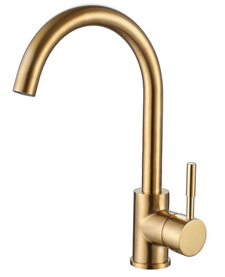 Picture of Casoli Brushed Brass Kitchen Sink Mixer