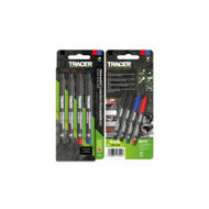 Picture of TRACER Pack  OF 4x PERMANENT MARKER's (Black, Red, Blue)
