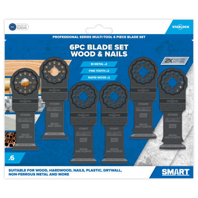 Picture of SMART Starlock 32mm Rapid Wood Blades - 6pc pack