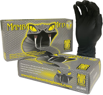 Picture of Mamba Med Nitrile Disposable Gloves Medium