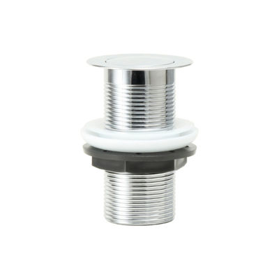 Picture of FLAT TOP 1 1/4" UNSLOTTED CLICK CLACK BASIN WASTE - CHROME