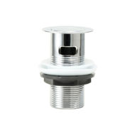 Picture of FLAT TOP 1 1/4" SLOTTED CLICK CLACK BASIN WASTE - CHROME