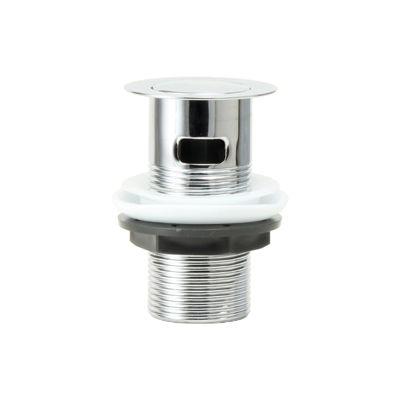 Picture of FLAT TOP 1 1/4" SLOTTED CLICK CLACK BASIN WASTE - CHROME