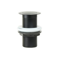 Picture of FLAT TOP 1 1/4" UNSLOTTED CLICK CLACK BASIN WASTE - MATT BLACK