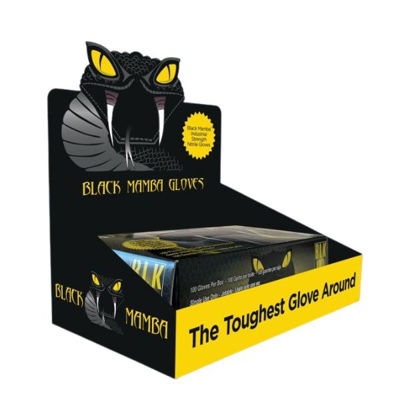 Picture of BLACK MAMBA GLOVES DISPLAY BOX - FREE when ordering in 10s