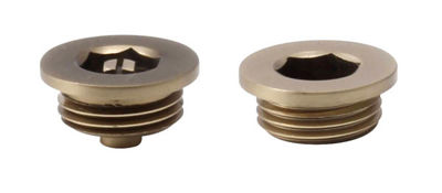 Picture of Bleed Valve & Plug Set – Brushed Brass - 690357
