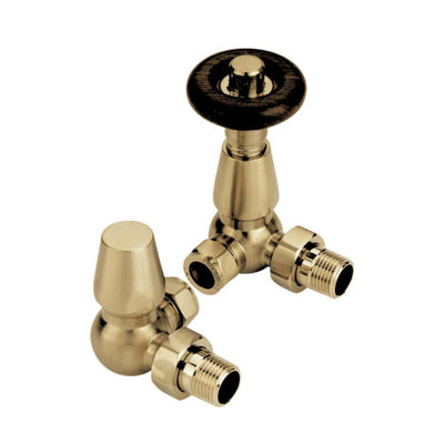 Picture of Chelsea Corner Thermostatic valve Brushed Brass MV0293